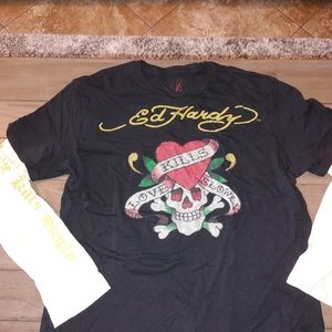 MENS ED HARDY T-SHIRT XXL